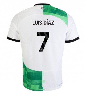 Liverpool Luis Diaz #7 Udebanetrøje 2023-24 Kort ærmer